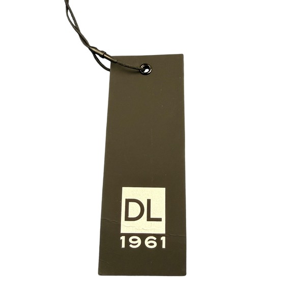 DL1961 Russell Slim Straight Jeans Men 32x34 Blue Denim Button Fly - Picture 9 of 12